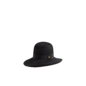 발렌티노 발렌티노 블랙 페도라 2166782