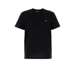프라다 반팔 티셔츠 35838SOOO15ZG F0002 Black