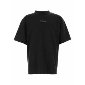 [BALENCIAGA] 라프리마 남성 티셔츠 앤 폴로 764235 TPVK11569 페이드 BLACK/WHITE /10