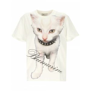 [BLUMARINE] 라프리마 여성 티셔츠 앤 폴로 A522T101A C1031 내추럴 WH/NATURAL W /10