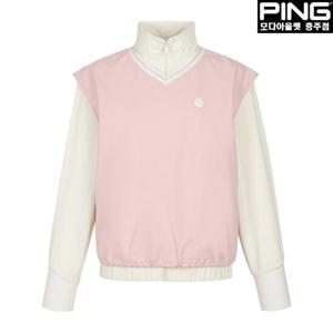 [핑]여성 베스트 레이어드 점퍼 121D1JP185_IV_CJ