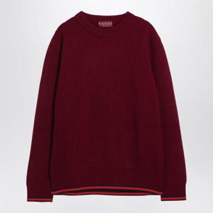 구찌 반팔 티셔츠 801692XKD96 Burgundy