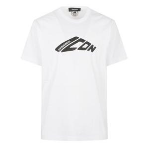 디스퀘어드2 반팔 티셔츠 S79GC0116 D20020100 White