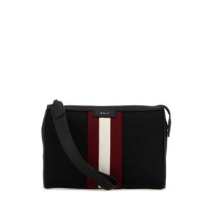 Bally 로고 프린트 지퍼 클러치 백 MAM00RNY286 U901P TP934528759