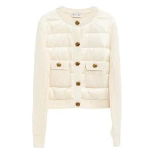 25 FW 몽클레어 quilted knit cardigan 9B00029M1131 TP441405981