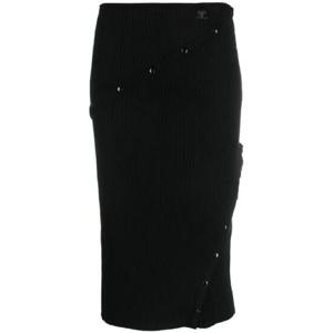 25 FW 엔지니어드가먼츠 ribbed button fastening skirt 323MJU107FI0001 TP441409931