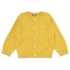 블루독베이비 10 25FW가을신상 (YE) 블루독 베이직 가디건 (45A19200010)