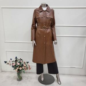 [미니멈]MXCALY8010BR 레더 카라넥 바바리_JK