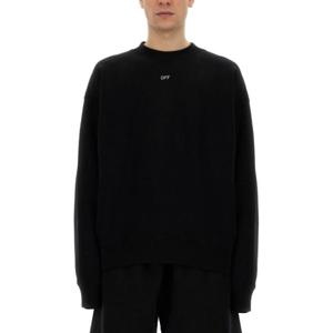 오프화이트 스웨터 OMBA054 C99FLE0061001 Black