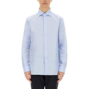 에르메네질도제냐 긴팔 셔츠 CT1030 9MS0BA432 Blue
