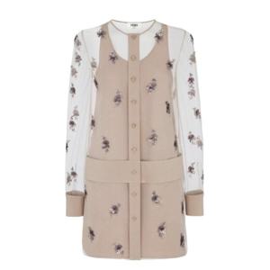 펜디 미디 원피스 FDD344 AUP0F1RX1 Beige