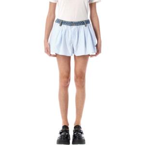 티바이알렉산더왕 숏팬츠 25P4WC2254840 425 OXFORD BLUE WHITE
