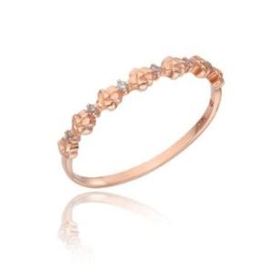[로이드] 스몰 플라워 미스링 14K 반지 LRS21085G