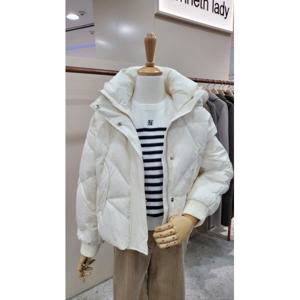 [케네스레이디]후드 퀼팅 다운 점퍼 숏 패딩 EODJOK5200_CA