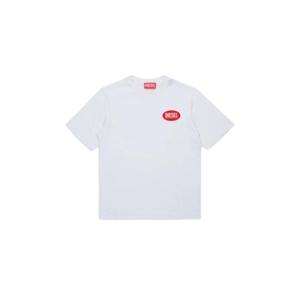키즈 디젤 티셔츠 J02469K KYAUNK100 WHITE