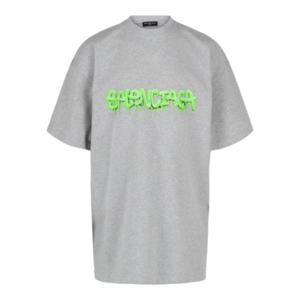 발렌시아가 반팔 티셔츠 676589 TLVF1 1203 00976 2 Grey