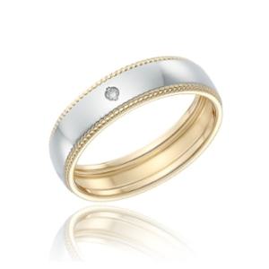 [로이드] L-DIAMOND 볼륨 14K 골드 반지 여성 커플링 LRF21033D