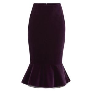니나리찌 숏 스커트 25ACJU014CO1092 U3342 PURPLE