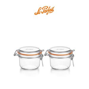 르파르페 슈퍼테린 유리 밀폐용기125ml 2P