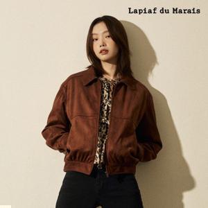 라삐아프 25FW FAUX 스웨이드  보머자켓 1종