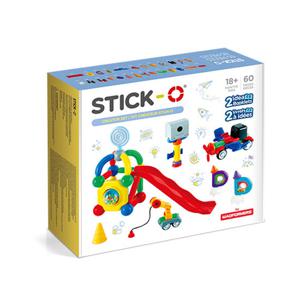 [짐보리플레이앤뮤직][스틱오]크리에이터 세트 60 PCS