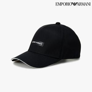 [엠포리오 아르마니]남성 엠보 로고 라벨 베이스볼 캡 모자(A514354007)
