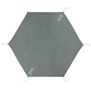 DOD (디오디) 원폴 텐트 M용 그랜드 시트 그레이 315 cm×270 cm GS5-562-GY