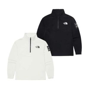 노스페이스 키즈 NT7LQ54 컴피 하프 집업 긴팔 티셔츠