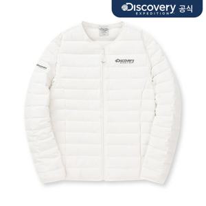 디스커버리 여성 픽시버G U넥 구스다운 경량패딩 (CREAM) DWDJ74046-CRS