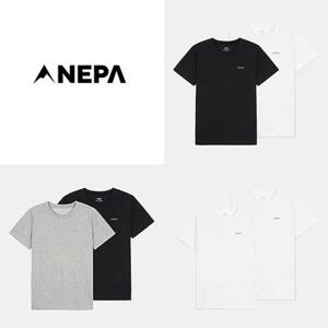 [네파](7LG5361) 25년신상 남여 공용 데일리팩 더블팩 C P 티셔츠(2pcs 한세트)