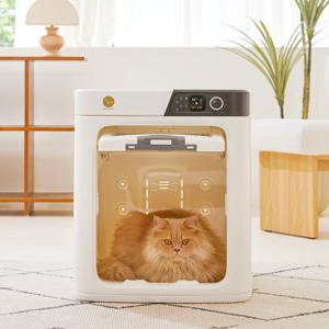 페페 안면무풍 저소음 소형 펫드라이룸 DR-100PRO 강아지 고양이 털 건조기 드라이기