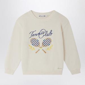키즈 봉쁘앙 셔츠 S05BJUK00009 BCO White