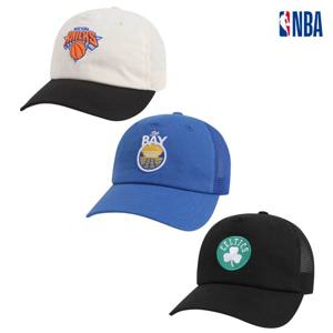 NBA N255AP278P 공용 어센틱 팀 메쉬 트러커 소프트 볼캡 모자 STG