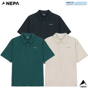 [네파][정가 119.000원](7L35220) 남성 패턴 아이스콜드 우븐 폴로티 카라티셔츠