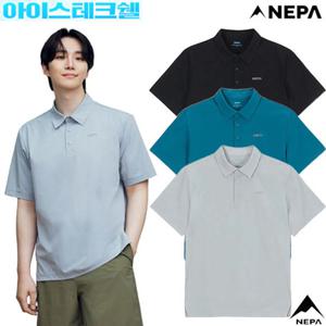 [네파][아이스테크쉘](7L35231) 남성 여름 이준호 아이스테크쉘 폴로티 우븐 카라티셔츠