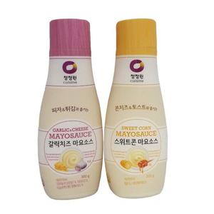 청정원 갈릭치즈 마요소스 300g 스위트콘 마요소스 피자