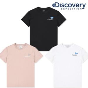 디스커버리 (DWRS8B043) 2024 S S 여성 프레시벤트 스몰그래픽 반팔티셔츠
