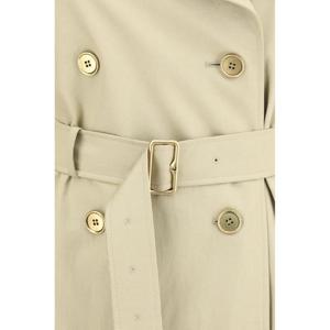 BURBERRY Castleford Trench Coat with Archive Check collar 8111157C2981
