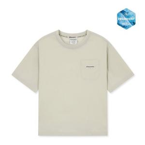 디스커버리 키즈 프레시벤트 경량 우븐 에센셜 트레이닝 반팔티셔츠 DKTR73053-NBD