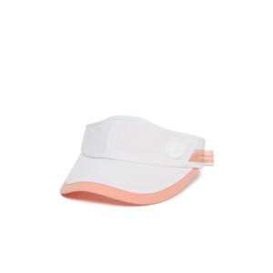 (와이드앵글) WWP23C02 - 여성 CO 배색 리본 와이드 썬캡 (White)