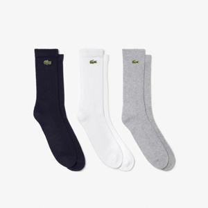 라코스테양말 KQJ RA4182-55G-TYA 3PACK 롱기장 스포츠 양말 번들
