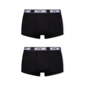 Moschino 로고 허리밴드 2팩 팬티 232V1A13894301 0555 TP934647990
