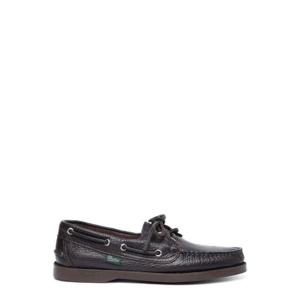 Paraboot 로고 패치 레이스업 로퍼 780555 MARINEMARRON TP934700005