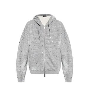 Dsquared2 디스트레스드 스터드 장식 후드티 S71HG0140S25463 860M TP943965609