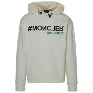 Moncler Grenoble 로고 프린트 드로스트링 후드티 8G0002780451 034 TP944325927