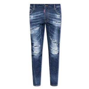 Dsquared2 미드라이즈 찢어진 청바지 S71LB1262S30789 470 TP944435445