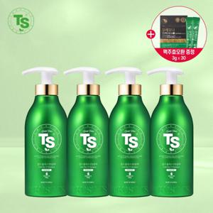 TS골드플러스TS샴푸 500g*4 + TS맥주효모환 1개 증정