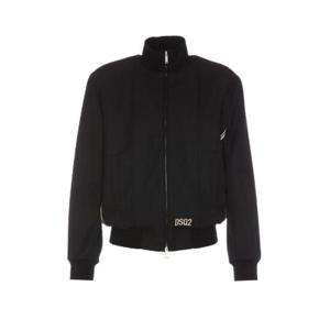 Dsquared2 로고 자수 집업 봄버 재킷 S71AN0492S76498 900 TP944982910