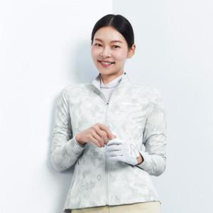 JDX HC06 여성 시즌 패턴 미들레이어 점퍼(X1WJW6103LG) X1WJW6103