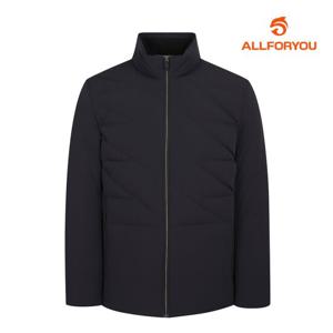 [올포유] 남성 사선 변형 퀼팅 구스 다운 점퍼 AMDJL9361-915_G